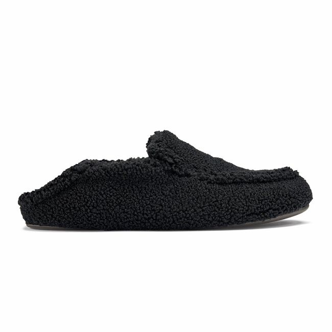 Olukai Women's Nohea Heu Slipper - Black US591-304